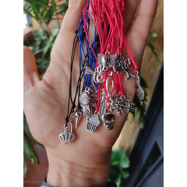 Pulseras Hilitos Rojos, Hilitos Deseos, Amuletos, Bisutería