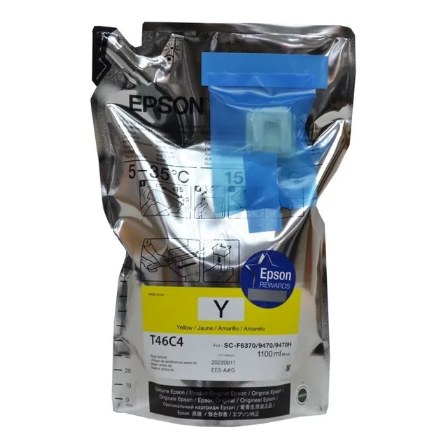 Tinta Epson Ultrachrome Ds Amarillo T46c4