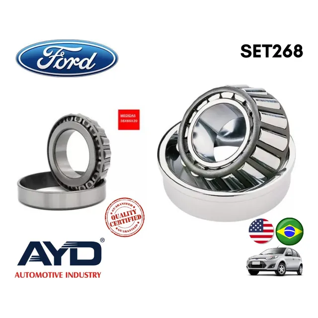 Rolinera Caja Fiesta Power Max Move Ecosport 1.6  Set-268
