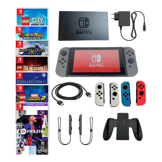 Consola Nintendo Switch Más Un Juego De Regalo
