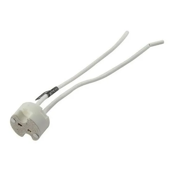 Portalámparas De Porcelana Para Focos  Base Mr16 30 Pack
