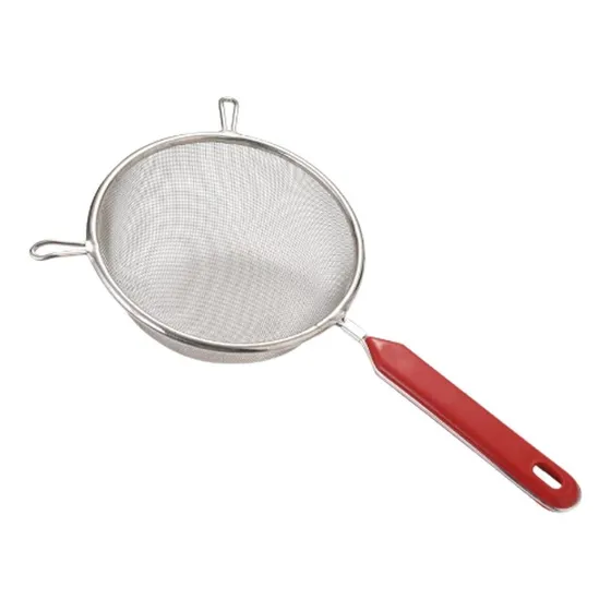 Colador En Acero Inoxidable Tamiz Malla Metal 20cm 