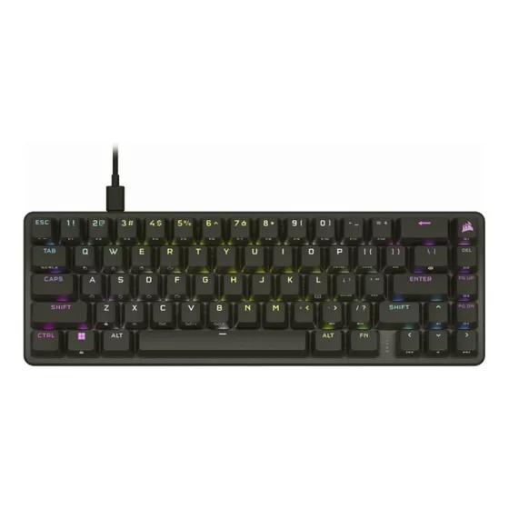 Corsair K65 Pro Mini RGB 65% para jogos óptico-mecânicos com fio