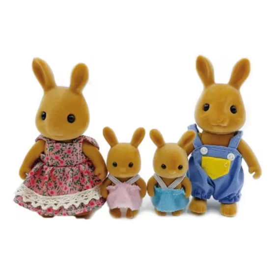 Ternurines Conejos Familia -  Ternurin Padres Y Bebes