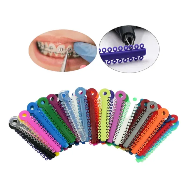 Modulos Elasticos Ligas De Ortodoncia Dental