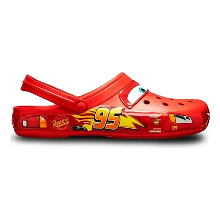Sandalias Cómodas Edición Especial Car Rayo Mcqueen Casuales