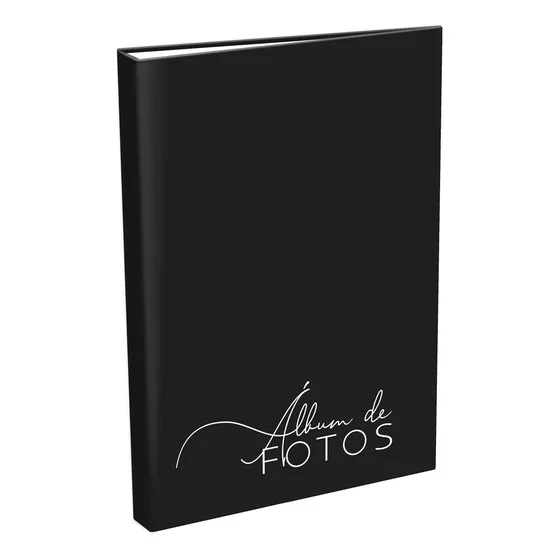 Album De Fotografia Antigo 10x15/40 Fotos Cores Vivas Cor Preto-noire