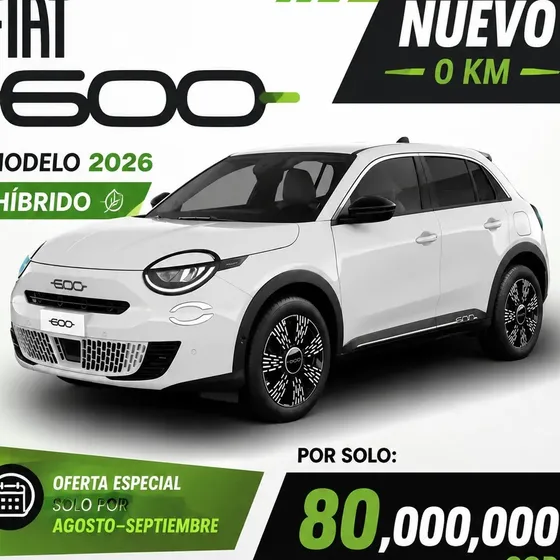 Fiat 600 Hybrid 2026 1.2 T