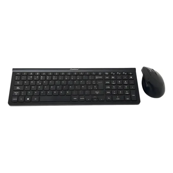 Combo Teclado Mouse Janus X220+ R511w Bluetooth Wifi Tipo C Mouse Negro Teclado Negro