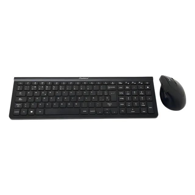 Combo Teclado Mouse Janus X220+ R511w Bluetooth Wifi Tipo C Mouse Negro Teclado Negro