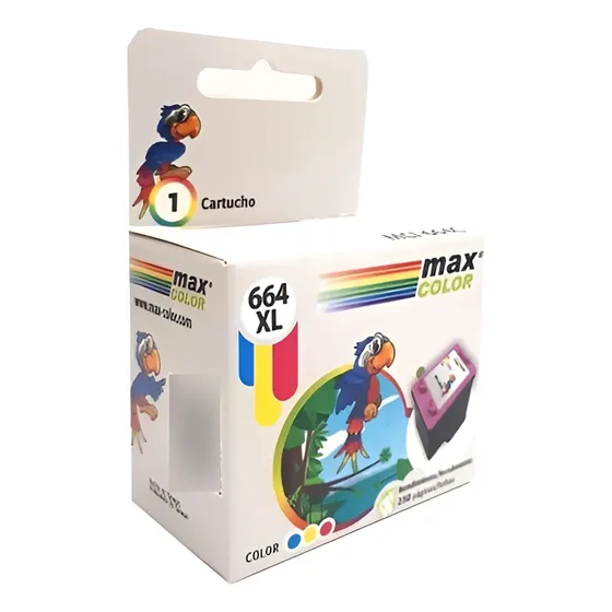 Cartucho Maxcolor Compatible 664xl - Vantec