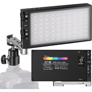 Panel De Luz Led Pixel G1s, Rgb Pixel, 3200 Mah, 12w, 8500 K Panel De Luz Led Pixel G1s, Rgb Pixel, 3200 Mah, 12w, 8500 K