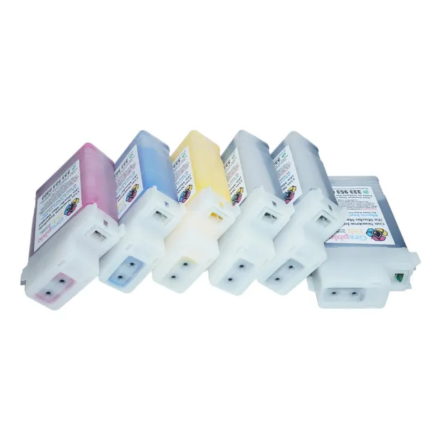 6 Cartucho Rellenable Compatible Canon Pfi102 Prograf Ipf750