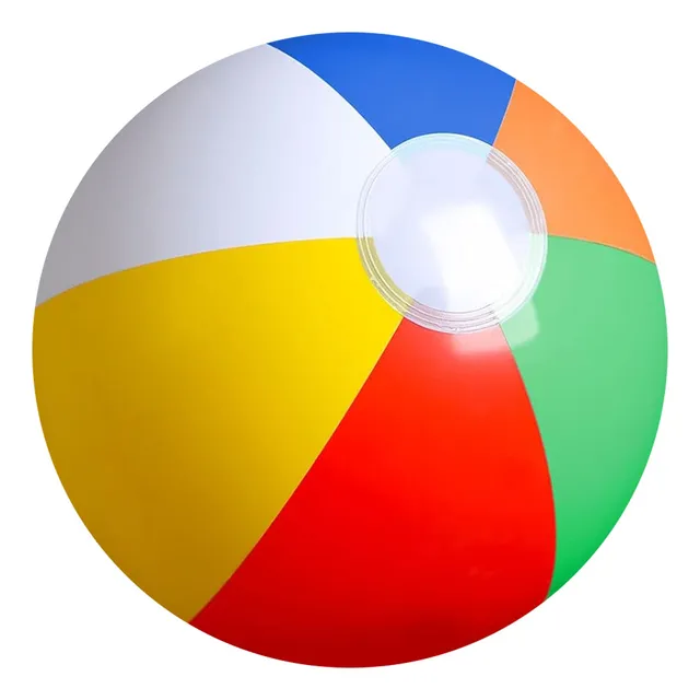Gran Pelota Inflable De Playa Para Alberca De Colores 100cm