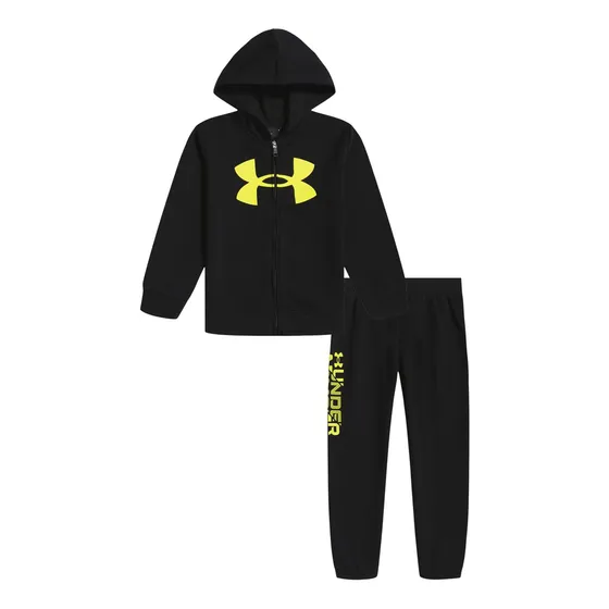 Conjunto Joggers Capucha Logo Manga Larga Para Niño Under