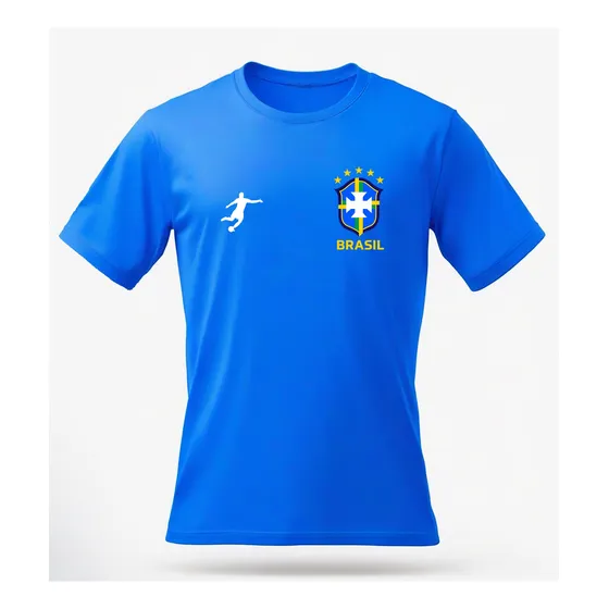 Camisa Seleção Brasileira Nova Algodão