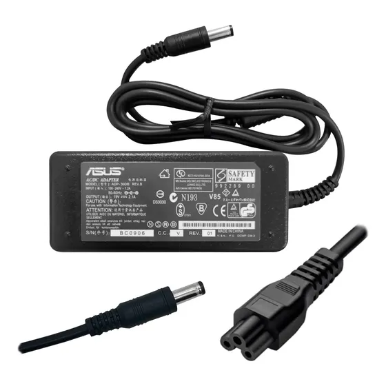 Cargador De Laptop Asus 19v 2.1a 5.5x2.5mm Canaima