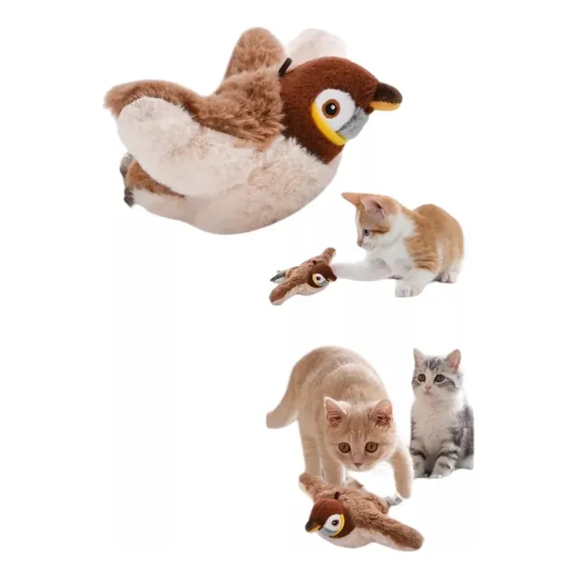 Pajaro Juguete Interactivo Para Gatos