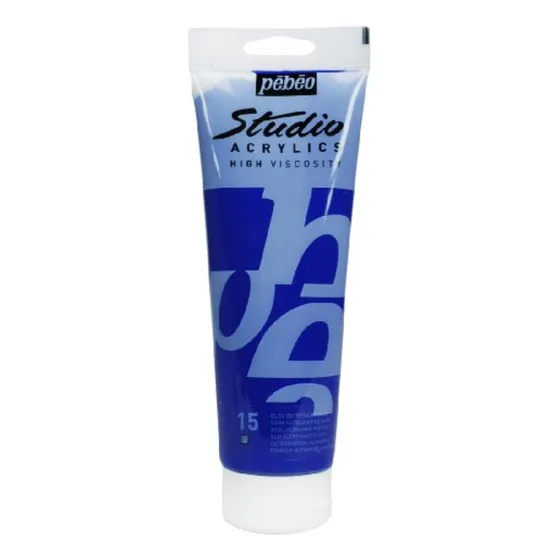 Acrílico Azul Ultramar Oscuro 250ml Ref 169015