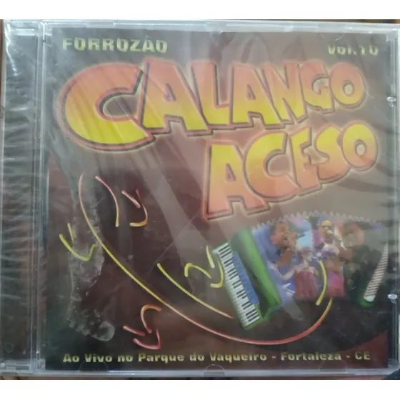 Cd Forrozão Calango Aceso 2010 Lacrado!