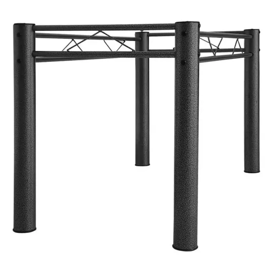Base De Mesa 1,50x80 Para Tampos De Pedra Madeira Granito Cor Craqueada
