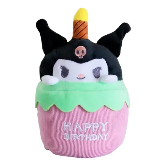 Peluche Hello Kitty Sanrio Feliz  Cumpleaños  Luz Y Sonido