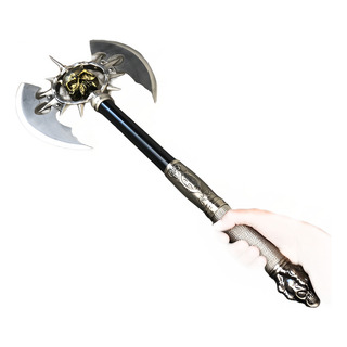 Hacha Medieval Fantasy Calavera Gotica Sw-710 Hacha Medieval Fantasy Calavera Gotica Sw-710