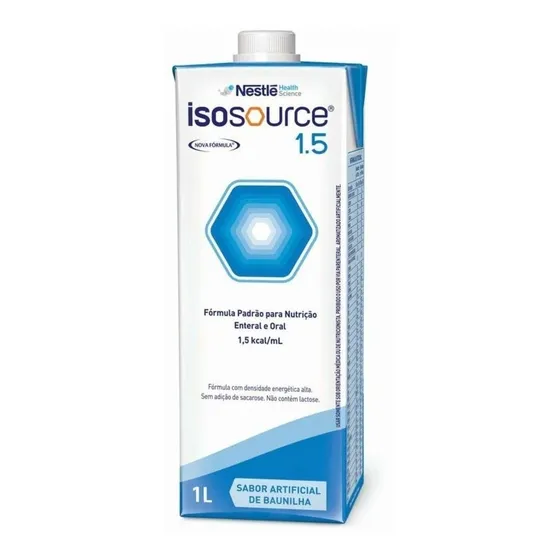 Isosource 1.5 1000ml Nestlé Sabor (Sem Sabor)