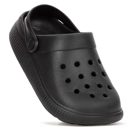 Babuche Infantil Chinelo Fechado Com Tira Calce Rapido Facil