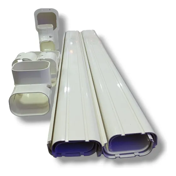 Kit De Canaletas Pvc Para Tubería  Aire Acondicionado