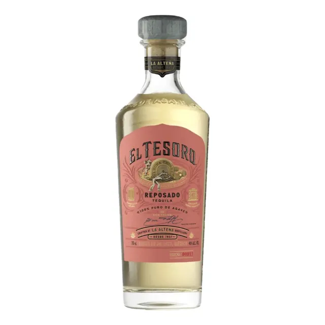 Tequila El Tesoro Reposado 750 Ml