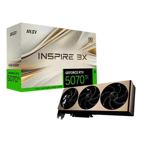 Mercado Livre Placa De Vídeo Msi Nvidia Rtx 5070 Ti 16gb Gddr7 256 Bits image