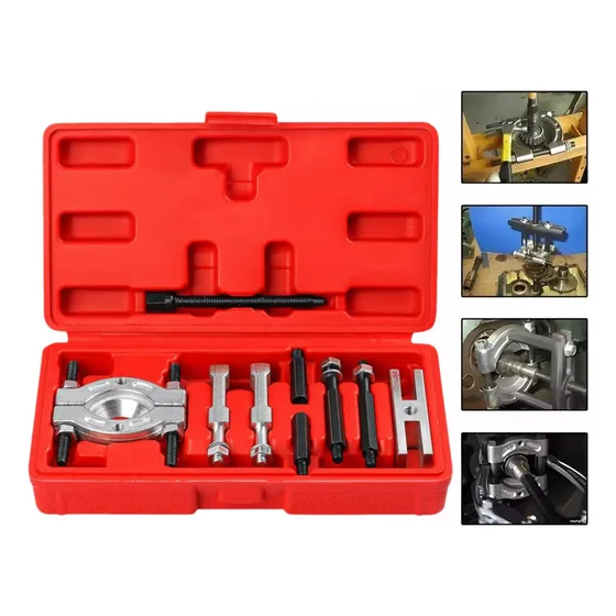 Kit Extractor De Bujes Y Rodamientos Polea Juego 9 Piezas