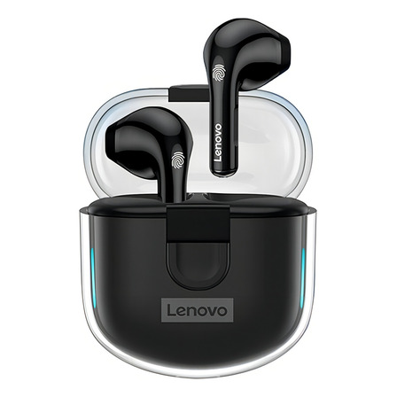 Auriculares Inalambricos Bluetooth Lenovo Lp12 Tactil Negro Auriculares Inalambricos Bluetooth Lenovo Lp12 Tactil Negro