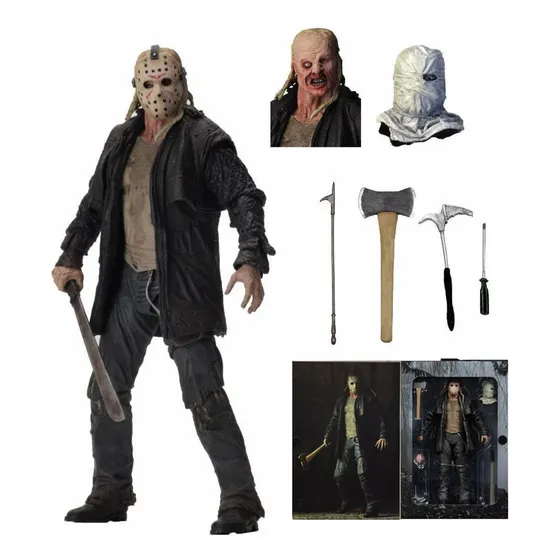 // Boneco De Brinquedo Neca Friday Jason Voorhees 2009,