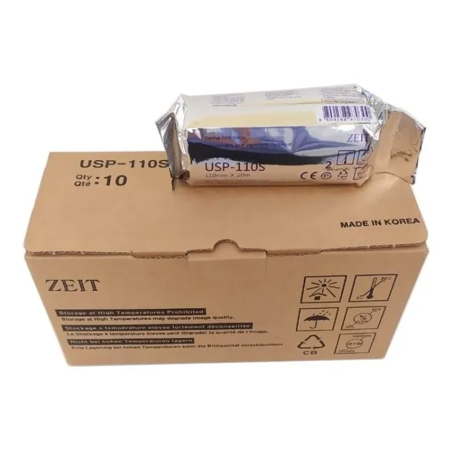 Papel Térmico Zeit Usp-110s Mate X10 Rollos Facturado