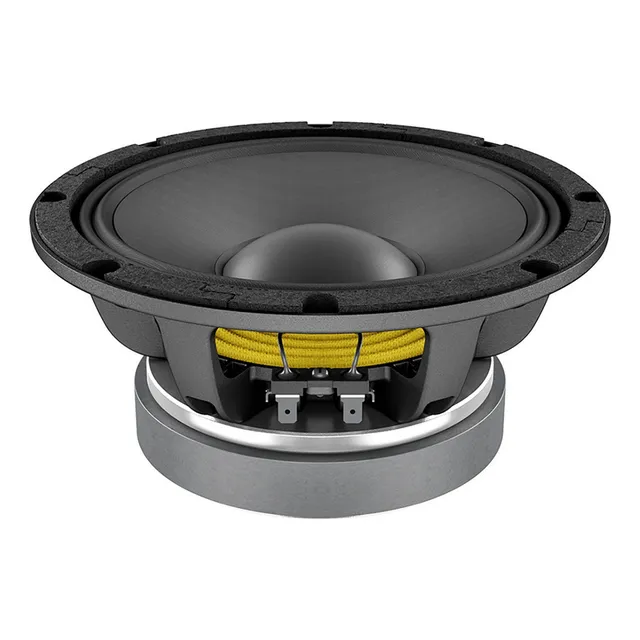Bocina Rango Medio 8 Pulgadas 8 Ohms Lavoce Waf082.00 Color Negro