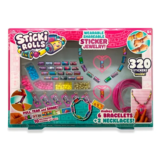 Sticki Rolls Set Bijou Con 320 Stickers Tapi Sharif Express