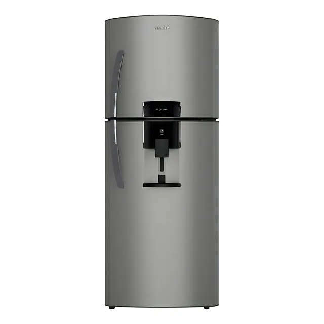 Refrigerador 360 L Dark Silver Rme360fgmrq0 Mabe Color Plateado