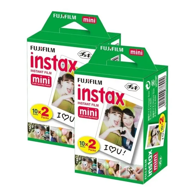 Película Fotográfica Instantánea Twin Pack 40 Cámaras Instax