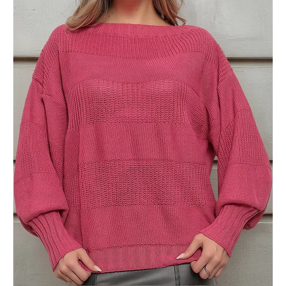 Blusa Feminina Tricot Oversize Plus Size