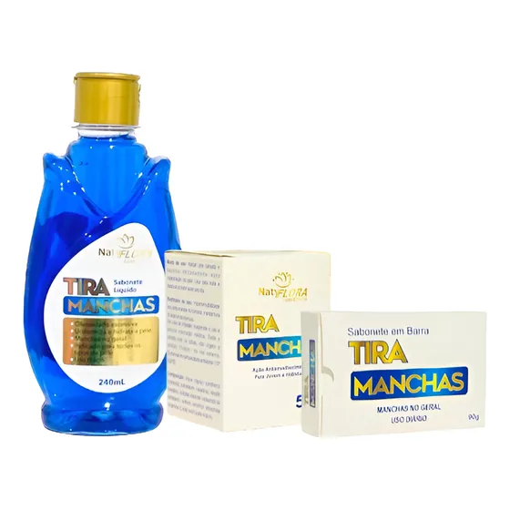 Kit Tira Manchas 3 Itens