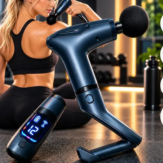 Massageador Muscular Corporal Profissional para Recuperação Muscular Pós Treino/corrida