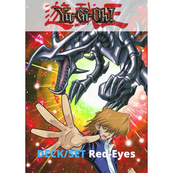 Set Deck Red-eyes / Olhos Vermelhos Yugioh! Oficial!