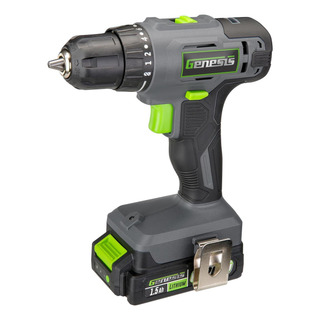 Génesis G20max 20v El Taladro Inalámbrico Con Batería Y Carg Génesis G20max 20v El Taladro Inalámbrico Con Batería Y Carg