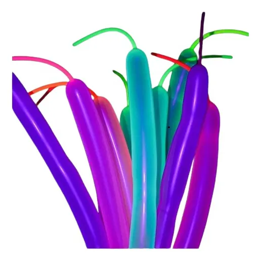 Globos Bombas Neon Milfiguras  X100u Calidad Premium