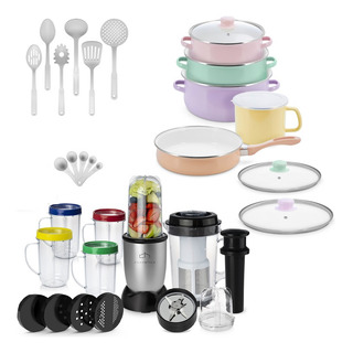 Batería De Cocina Sofia Colors +ultra Bullet 40pz Cv Directo Batería De Cocina Sofia Colors +ultra Bullet 40pz Cv Directo