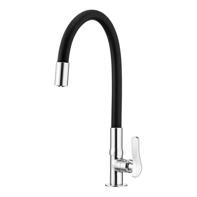 Lorenzetti 1177 Torneira Cozinha Bica Flexível Preto Brilhante 35.8cm Lorenzetti 1177 Torneira Cozinha Bica Flexível Preto Brilhante 35.8cm