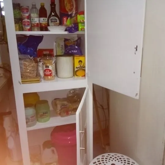 Mueble Almacenador De Cocina Blanco