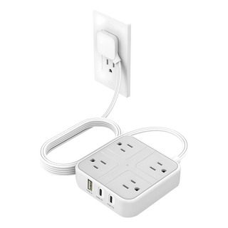 Multicontacto Extension 7 En 1 (4 Enchufes 1 Usb-b 2 Usb-c) Multicontacto Extension 7 En 1 (4 Enchufes 1 Usb-b 2 Usb-c)